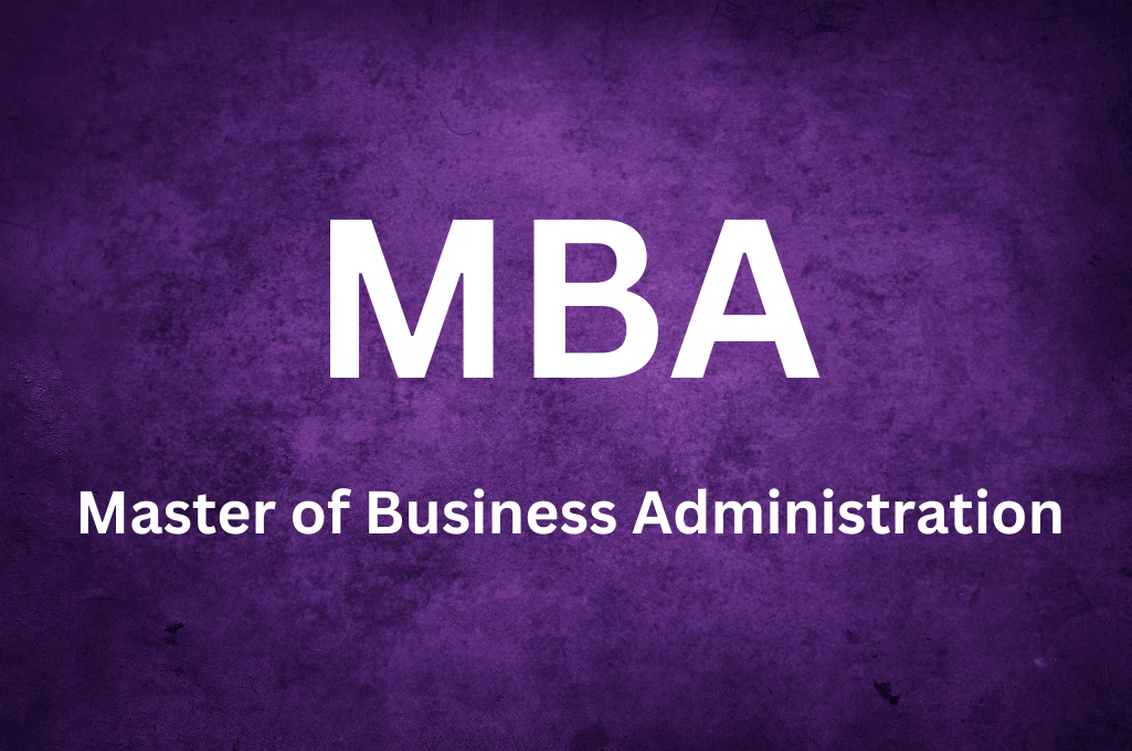 Master of Business Administration